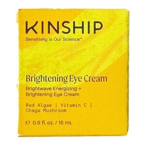 Kinship Brightwave Energizing + Brightening Eye Cream | 0.5 oz NIB